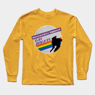 Gay Rights Werewolf Long Sleeve T-Shirt